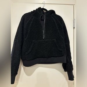 lululemon Sherpa Half Zip Pullover Jacket